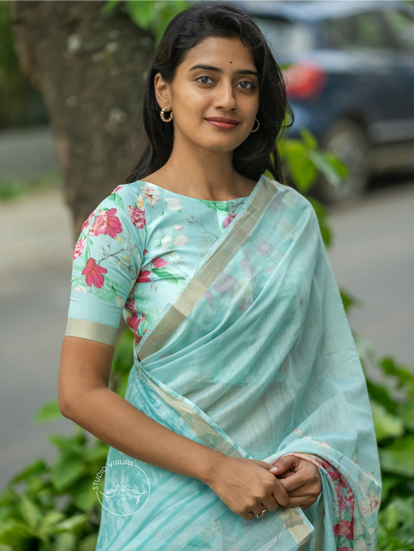 Shriya-Aquamarine