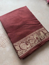 Dola Silk Zari Border Saree