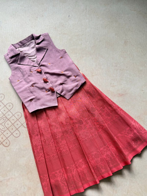 Mayizhini - Crop top and Skirt Festive Edit Express