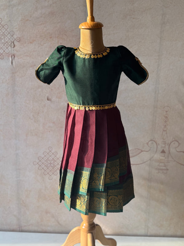 Aarna Overlapped Bodice Skirt and Top