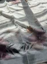 Kaira - Floral Linen Saree