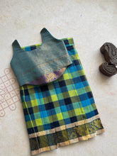 Chettinad Cotton Corset Style Top With Skirt -EXPRESS