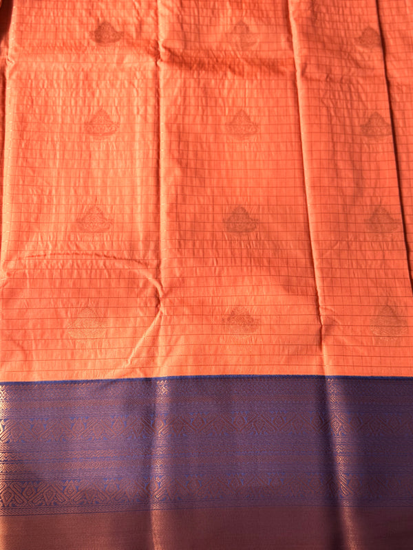 Semi Kanchi Silk Saree