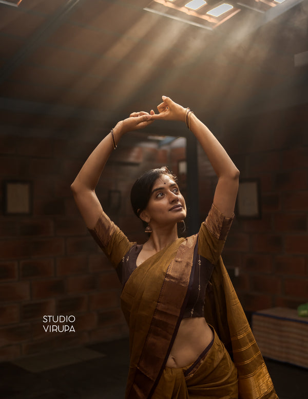 Ashwi~Chettinad Cotton saree
