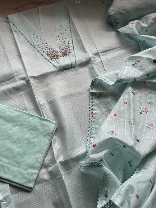 Saanvi - Kota Unstitched 3 Piece Salwar Material