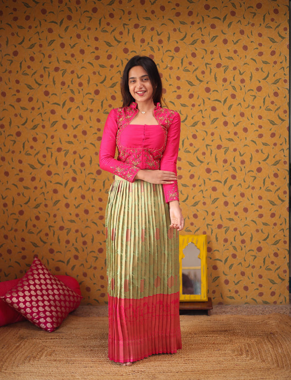 Women Crop Top & Skirt  - EXPRESS