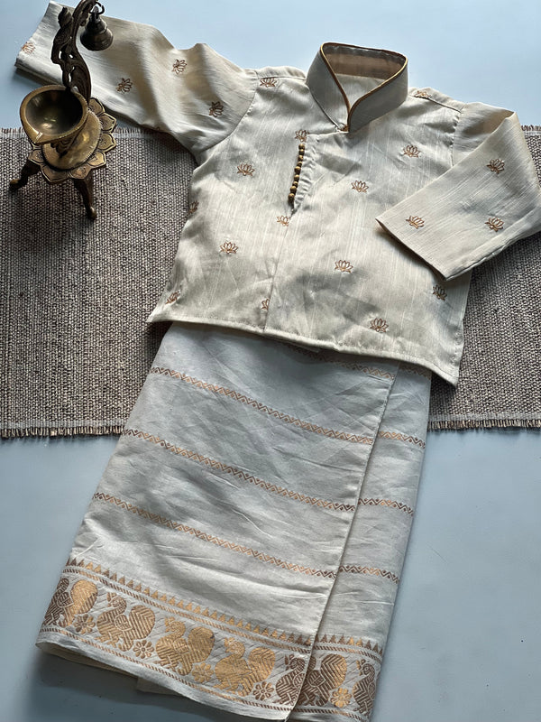 Boys - Kurta and Dhoti Onam Edit