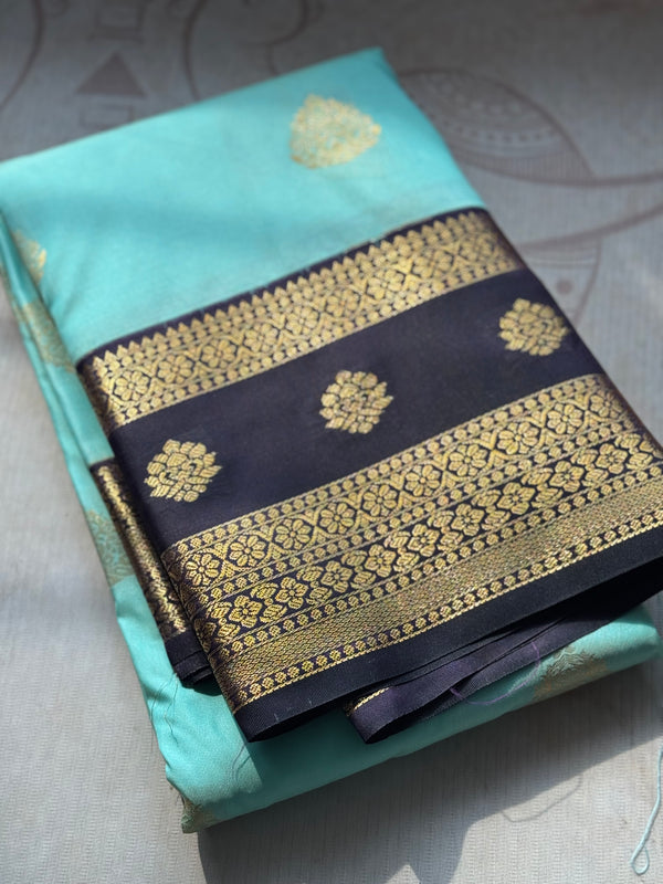 Semi Kanchi Silk Saree - Express