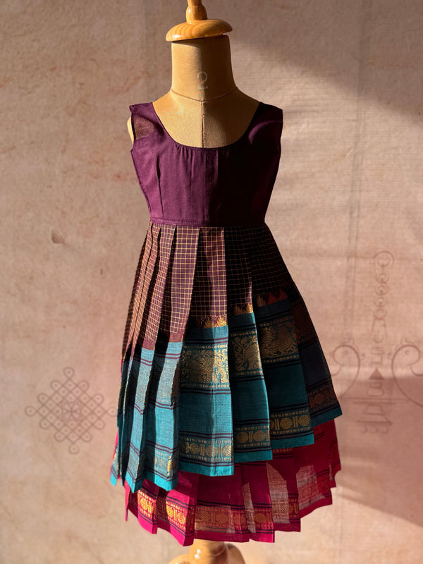 Aarna Overlapped Bodice Skirt and Top