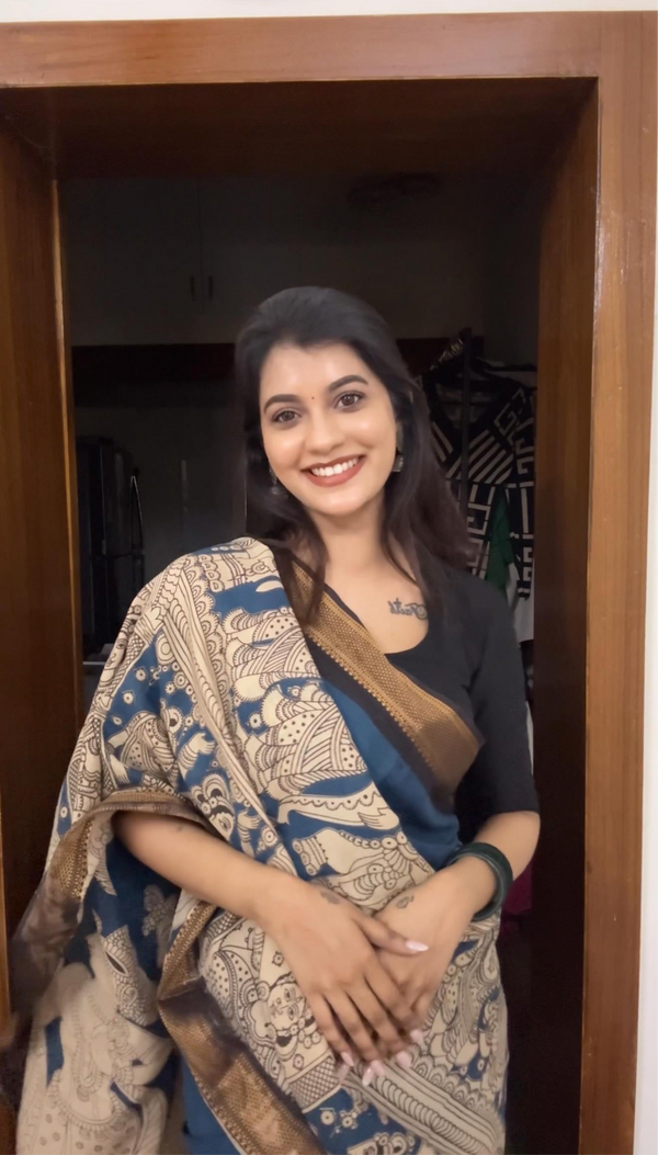 Kalamkari Saree