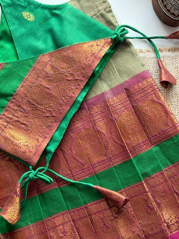 Angarkha Crop top and skirt - Festive Collection Express