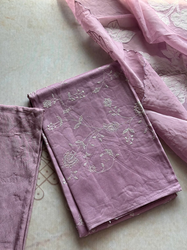 Yukta Unstitched Material - Kurta + Pant + Dupatta
