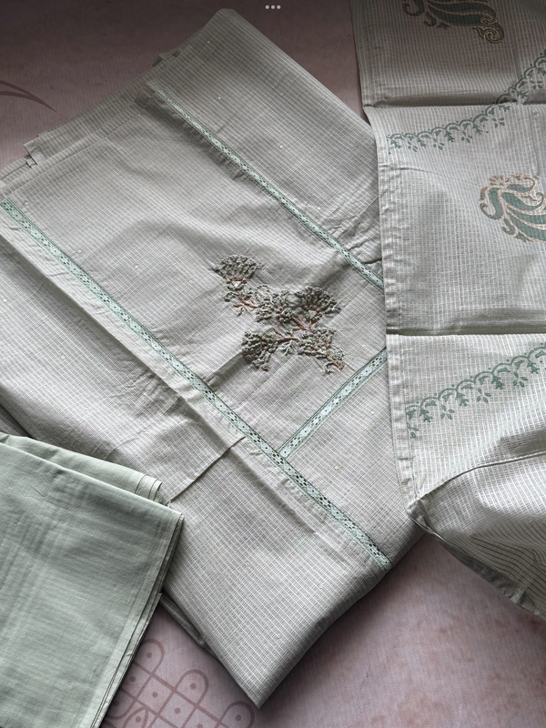 Saanvi - Kota Unstitched 3 Piece Salwar Material