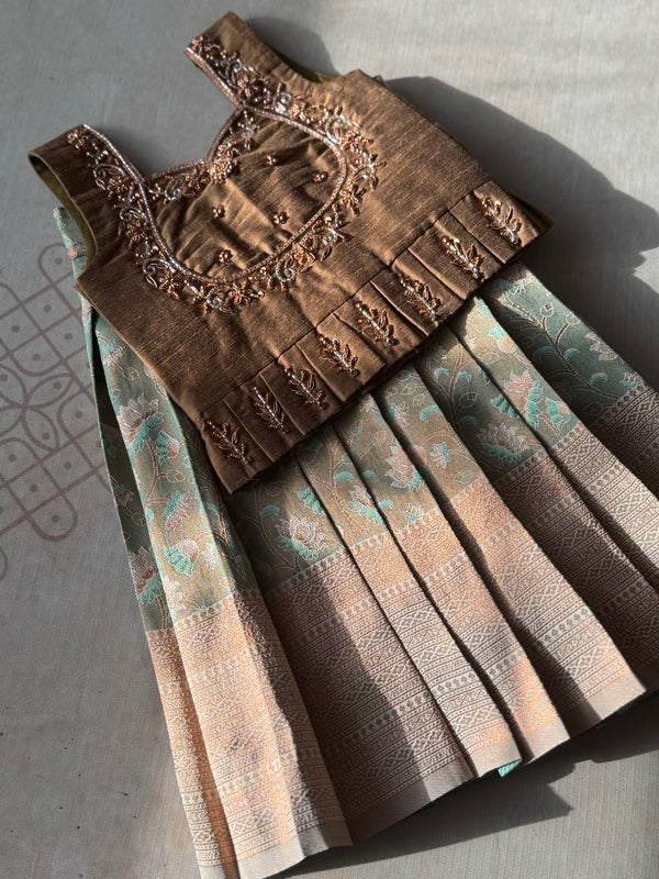 Mukhila - Crop top and Skirt Festive Edit Express