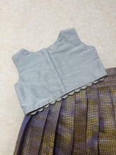 Glass Tissue Crop top and skirt  - Festive Styles