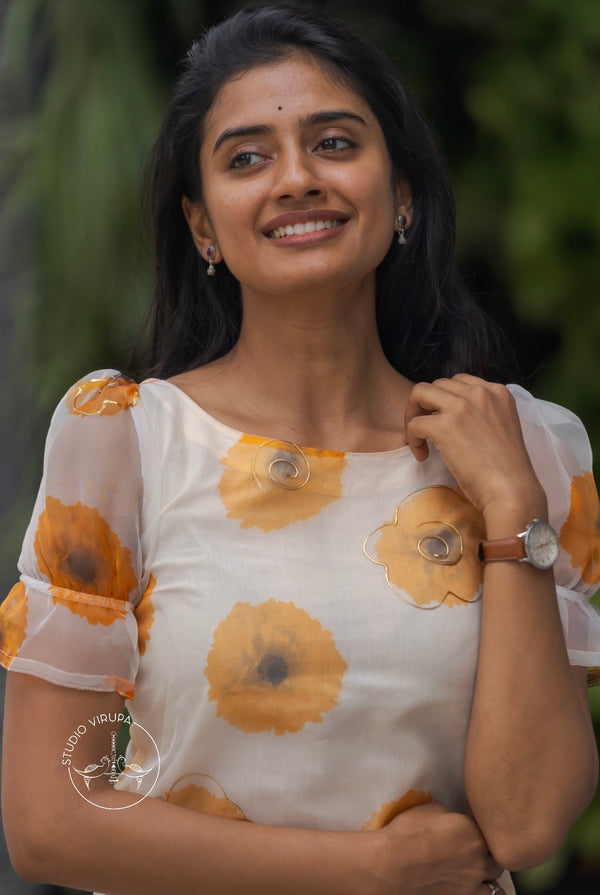 Organza Kurta