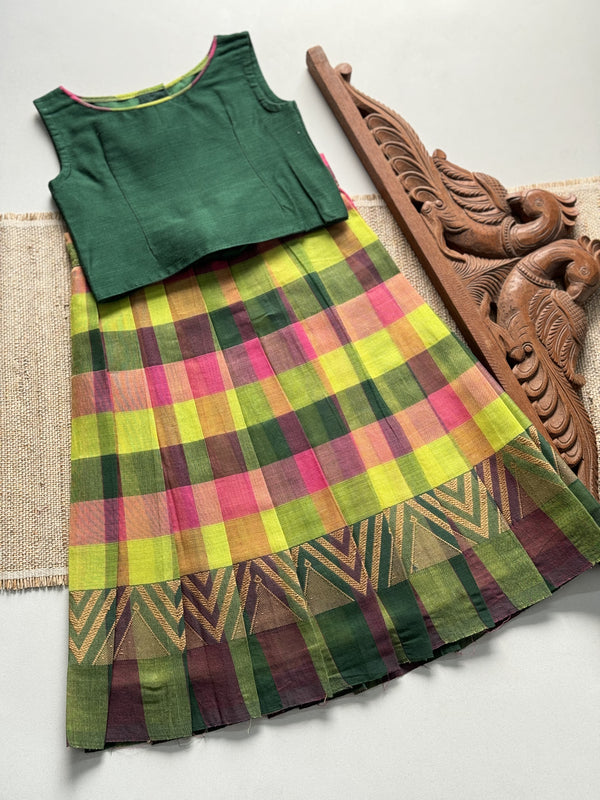 Crop top and skirt - Express