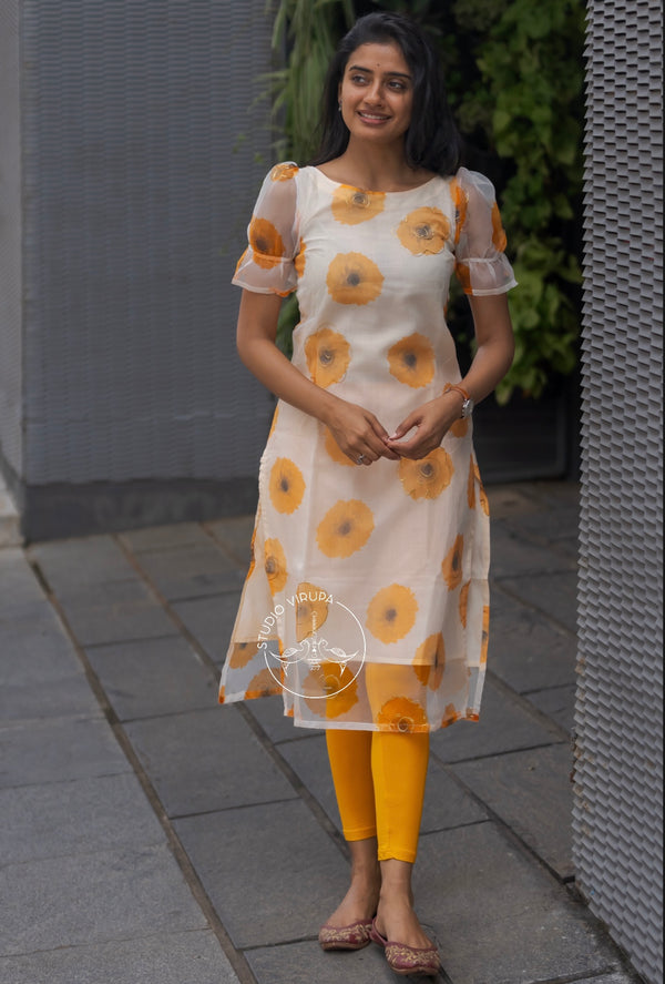 Organza Kurta