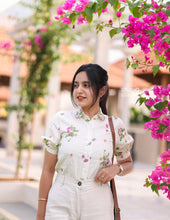 Floral Embroidered Shirt