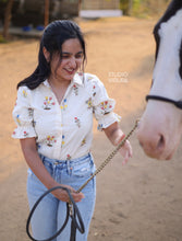 Floral Embroidered Shirt