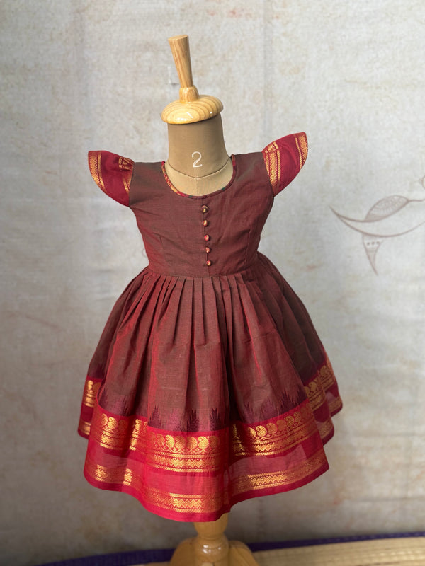 Chettinad Cotton Kids Frock
