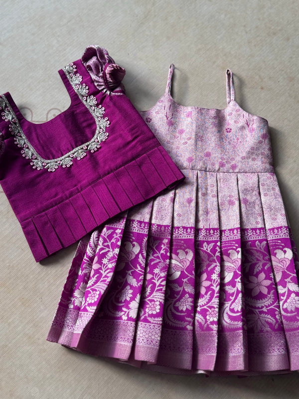 Rhythm - 2 in 1 Frock With Top Festive Edit Express