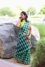 Chettinad Cotton Checkered Saree