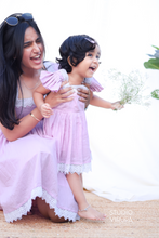 Mom & Daughter - Gulabi Lilac