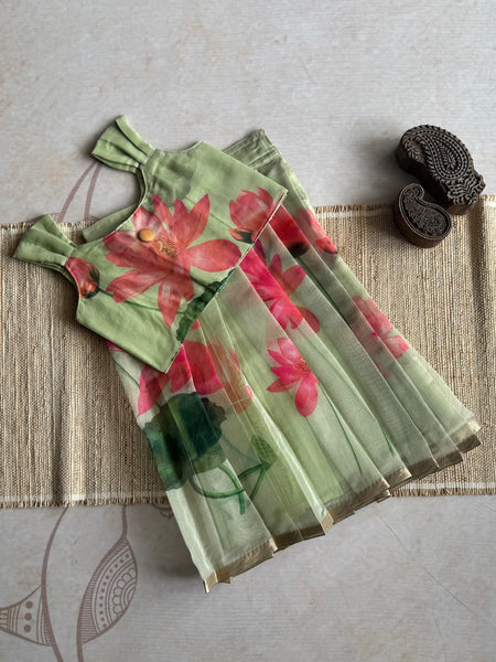 Aakriti Crop top and skirt Festive Collection - Express main image 1