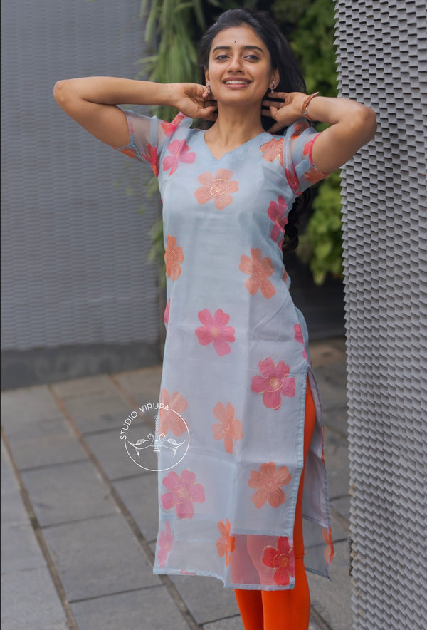 Organza Kurta
