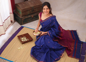 Maheshwari Silk Cotton Saree