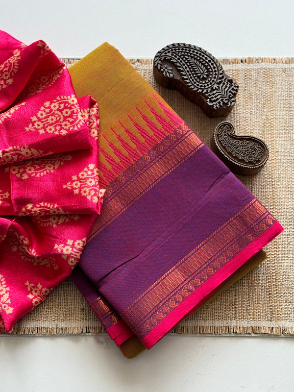 Chettinad Cotton Saree - Festive Collection