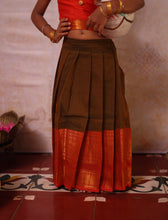 Chettinad cotton Crop top and skirt - Festive Collection Express