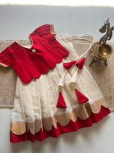 Arshi Crop Top and Skirt - Onam FastTrack