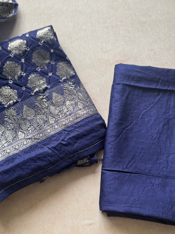 Alanah - Banarasi Unstitched Salwar Material