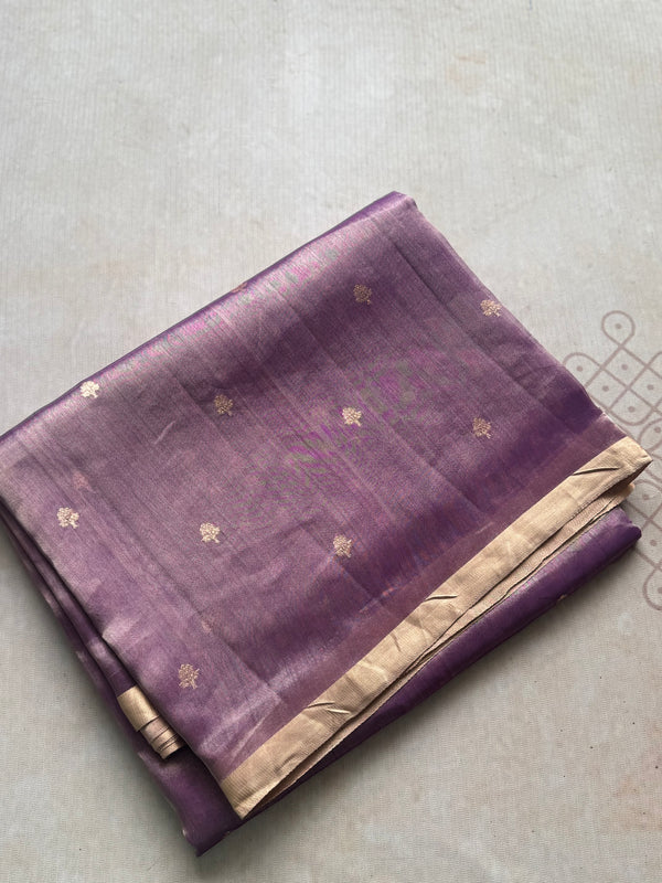 Pure Molten Gold Tissue Saree