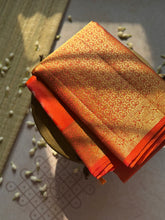 Traditional Kanjivaram Pure Silk Zari Saree