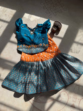Rivah - Kids Banarasi Corset Top & Sharara Pants