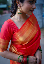 Semi Kanchi Silk Saree