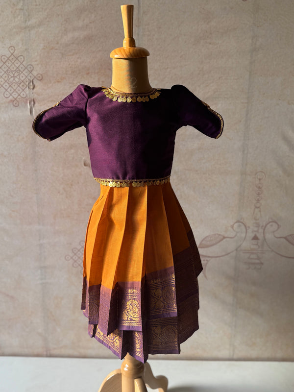 Aarna Overlapped Bodice Skirt and Top