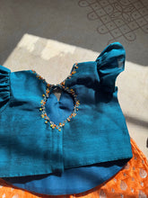 Rivah - Kids Banarasi Corset Top & Sharara Pants