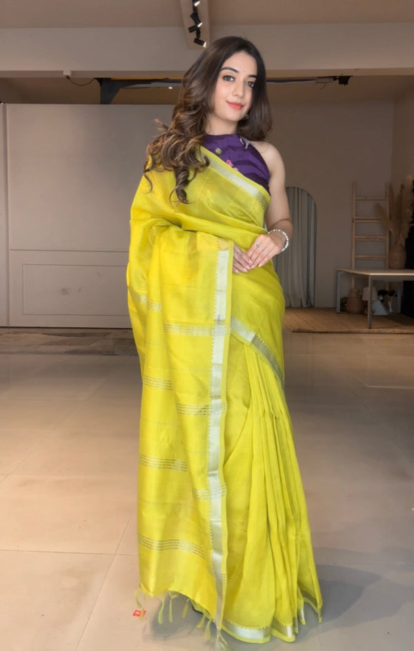 Mangalgiri Semi Silk Saree