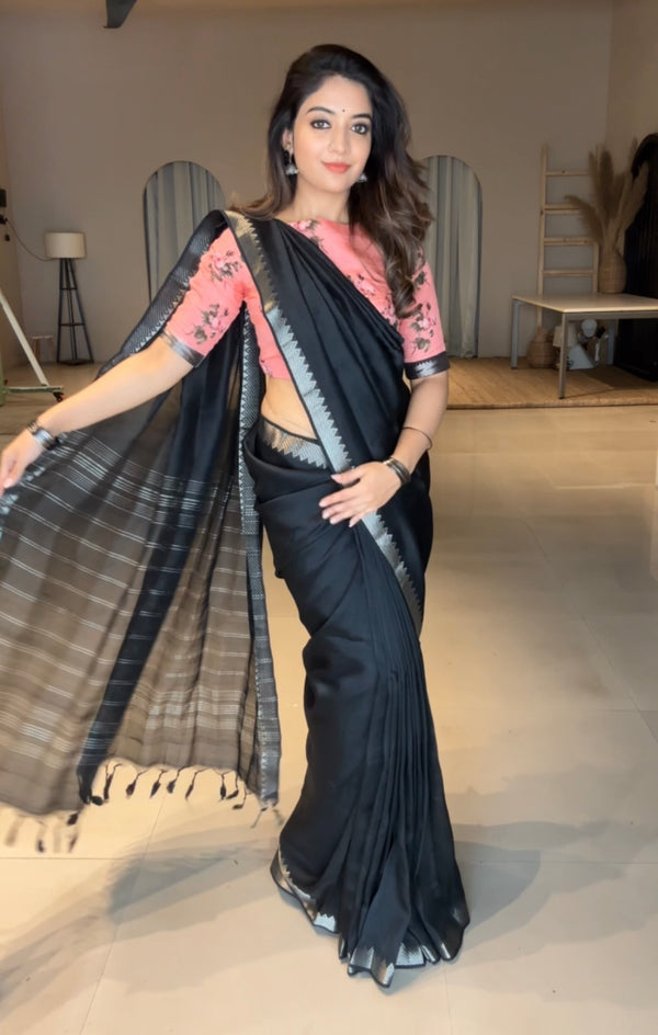 Mangalgiri Semi Silk Saree