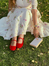 Multicolour Floral Embroidered Dress