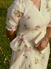 Multicolour Floral Embroidered Dress