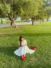 Multicolour Floral Embroidered Dress