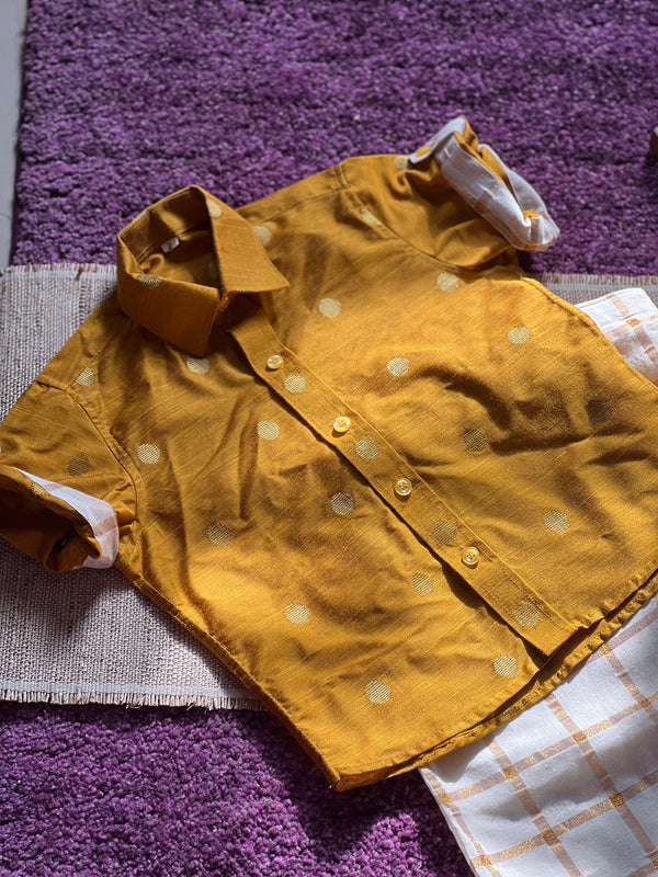 Boys Dhoti and Shirt