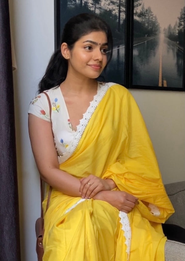 Multicolour Floral Blouse ft nethra ( Only blouse )