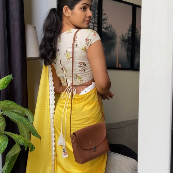 Multicolour Floral Blouse ft nethra ( Only blouse )