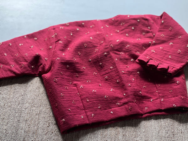 Sequins embroidered Blouse